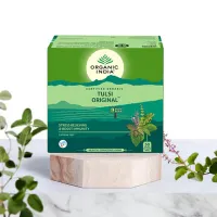 Чай тулси ориджинал, 50 пакетиков, Органик Индия; Tulsi tea original, 50 bags, Organic India